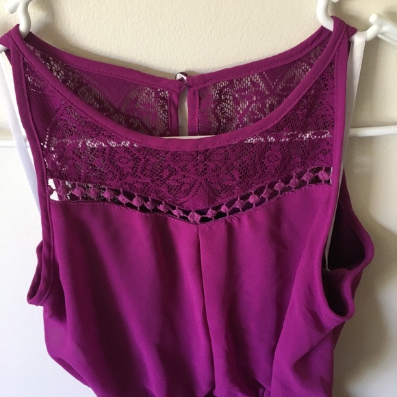 🍁FINAL SALE🍁 Girls Size 14 Purple Dress - Picture 3 of 8